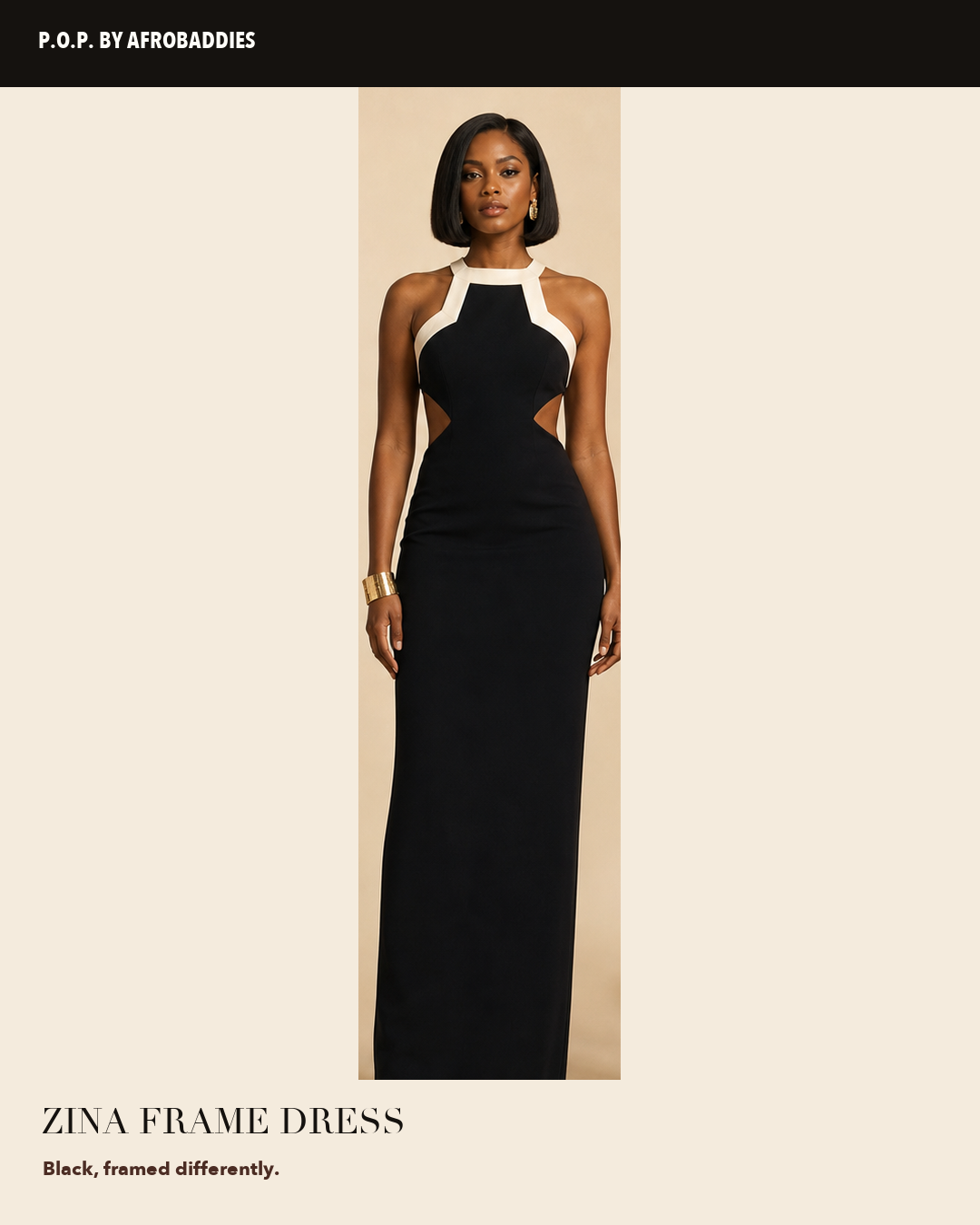 Zina Frame Dress