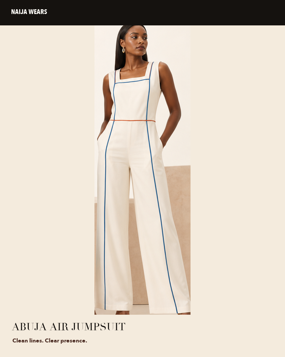 Abuja Air Jumpsuit