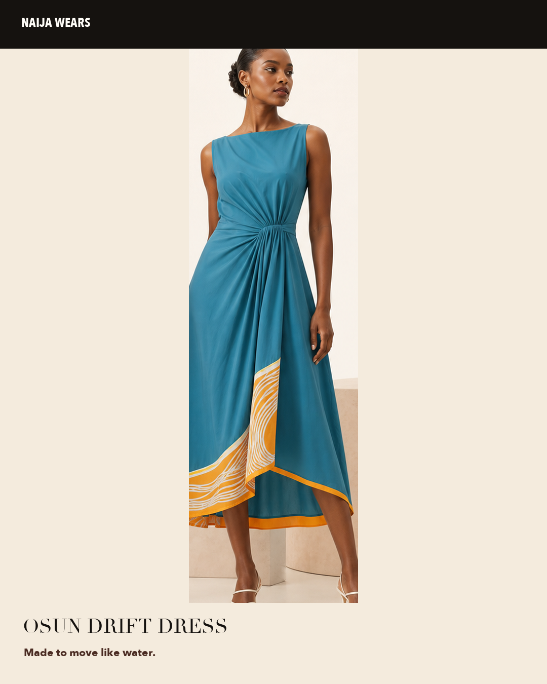 Osun Drift Dress